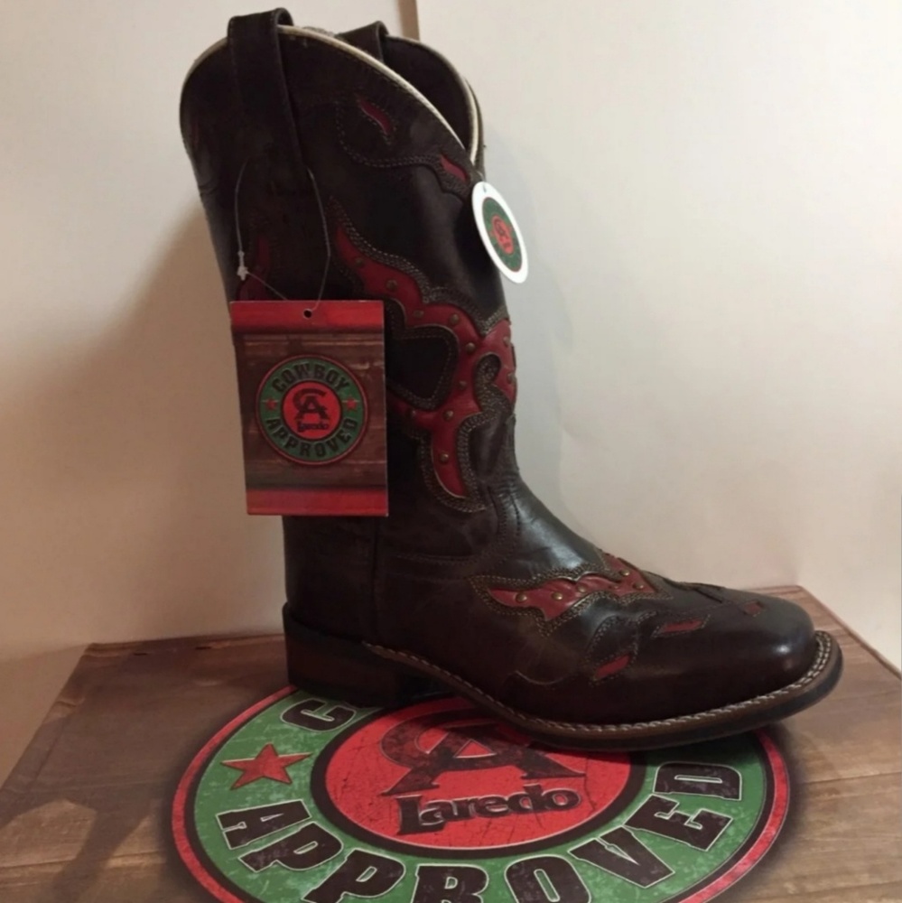 Laredo womens cowboy boots size 8